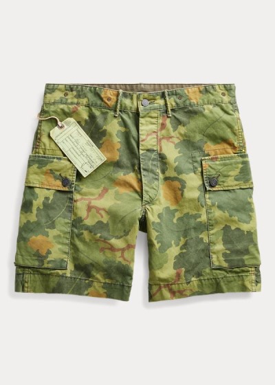 Men's Ralph Lauren Cotton Poplin Cargo Shorts | 230589VIY